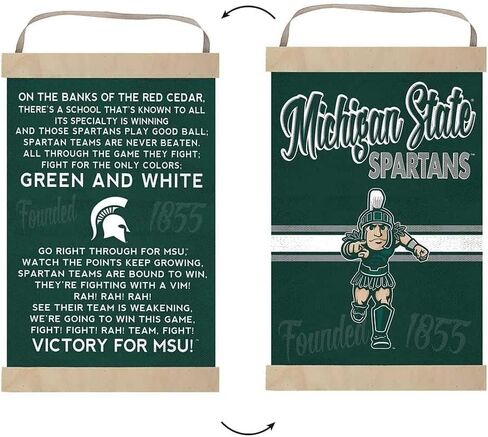 KH Sports Fan Reversible Banner Sign Fight Song Michigan Wolverines in Saudi Arabia