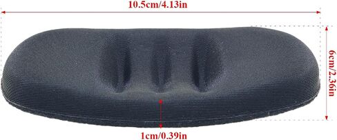 2PCS Softball Helmet Liner Sponge Thickened Catcher's Mask Pad for Baseball 10cm x 6.5cm x 1cm Universal for Youth Sports in Kuwait