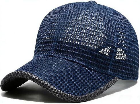 stablerice Summer Mesh Baseball Cap for Men Women Breathable Trucker Hat, Quick Dry Lightweight Baseball Hats Running Hat in Kuwait