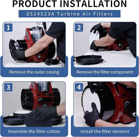 0524523A Turbine Unit Air Filter Compatible with Titan Capspray 95 105 115 HVLP Paint Sprayer in Kuwait