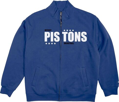 Blue 84 NBA Officially Licensed Full Zip Sweatshirt Felt Embroidery in Kuwait