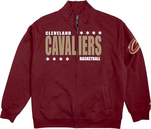Blue 84 NBA Officially Licensed Full Zip Sweatshirt Felt Embroidery in Kuwait