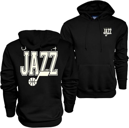 Blue 84 NBA Officially Licensed Hooded Sweatshirt Pop Echo Black in Kuwait