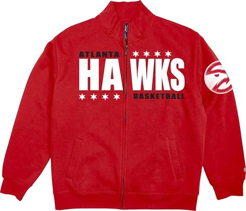 Blue 84 NBA Officially Licensed Full Zip Sweatshirt Felt Embroidery in Kuwait