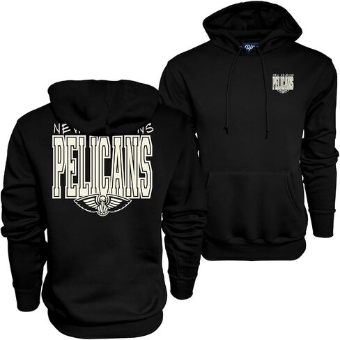 Blue 84 NBA Officially Licensed Hooded Sweatshirt Pop Echo Black in Kuwait