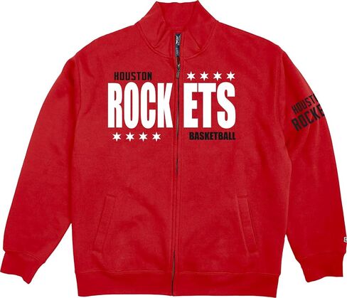 Blue 84 NBA Officially Licensed Full Zip Sweatshirt Felt Embroidery in Kuwait