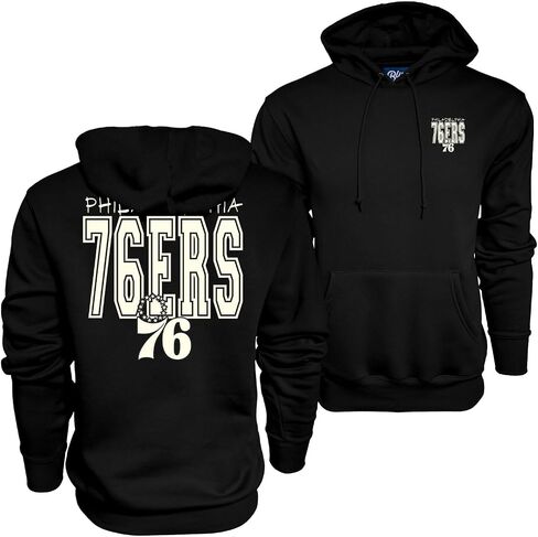 Blue 84 NBA Officially Licensed Hooded Sweatshirt Pop Echo Black in Kuwait