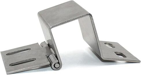 Hinge Equipment Cabinet Door 304 Stainless Steel Folding Hidden HT3142 Hardware 1Pcs in Saudi Arabia