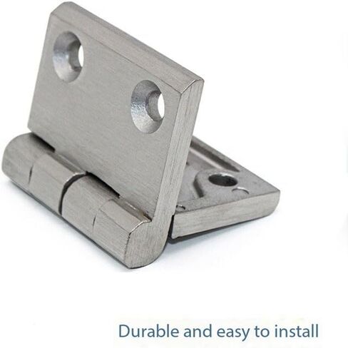 Door Hinge HL050-1 Stainless Steel Brushed Thickened Load-Bearing 50 * 76 * 6mm 1Pcs in Saudi Arabia