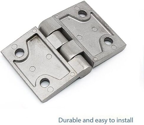 Door Hinge HL050-1 Stainless Steel Brushed Thickened Load-Bearing 50 * 76 * 6mm 1Pcs in Saudi Arabia