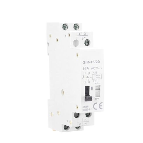 Gir Mechanical Impulse Relay Household Bistable Latching Auto Control Relay 1P 2P 16A 1NO 2NO Coil 230V AC 110V(2NO) in Saudi Arabia