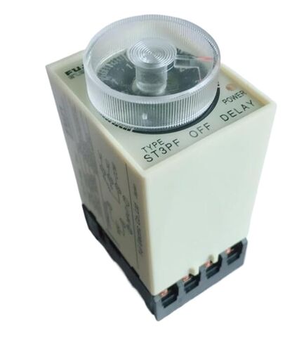 ST3PF Time Relay 12V/24V36V/48V/127V/110V/220V/380V Power Off Delay Timer 8Pin with Base 1S/5S/10S/30S/60S/3M/5M/10M/30M/60M(30M,24V) in Saudi Arabia