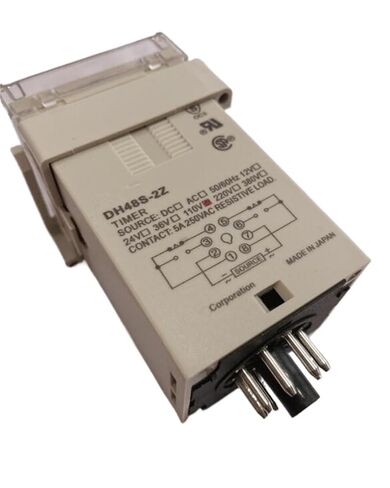 عرض وقت التتابع DH48S DH48S-S 0.1S-99H DH48S-1Z .01S-99H99M DH48S-2Z توقيت تأخير كهربائي 8P مع قاعدة (DH48S-1Z ، AC110V) in Kuwait