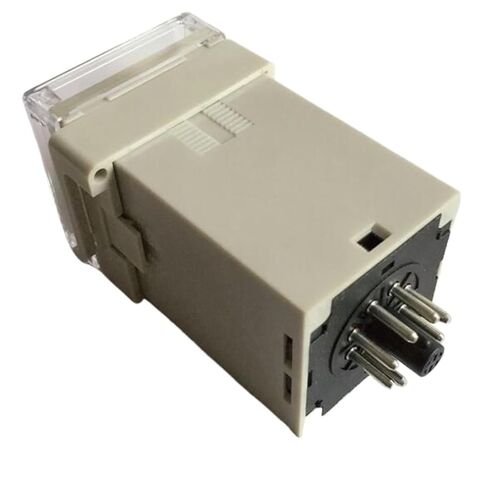 عرض وقت التتابع DH48S DH48S-S 0.1S-99H DH48S-1Z .01S-99H99M DH48S-2Z توقيت تأخير كهربائي 8P مع قاعدة (DH48S-1Z ، AC110V) in Kuwait