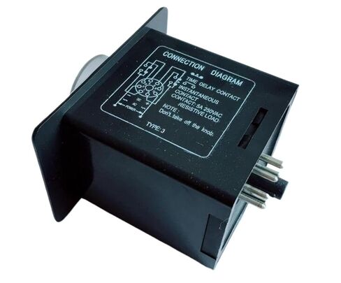 AH2-Y مرحل الوقت AC110V AC220V AC380V الطاقة على تأخير الموقت 8Pin مع قاعدة 1S 10S 30S 60S 10M 30M 60M(AC220V,60S) in Kuwait