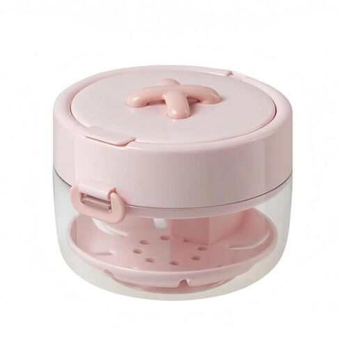 Oral Retainer Case Compact Retainer Cleaning Case Portable Item, Pink, Pink in Kuwait