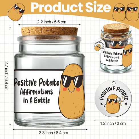 Chunful 50 Positive Pickle Messages Jar, Daily Affirmation Cards for Women, Christmas Gifts for Stocking Stuffers, Pickle Emotional Gifts with Support Stickers and Pocket Hug Coin in Saudi Arabia