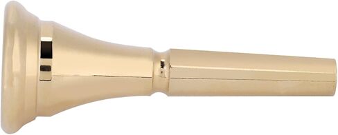 HUIOP Brass Horn Mouth Mouthpiece Replacement, Sturdy Stylish, Made of Brass Material with Workmanship, Suitable for Novice and Professional Player Both in Kuwait