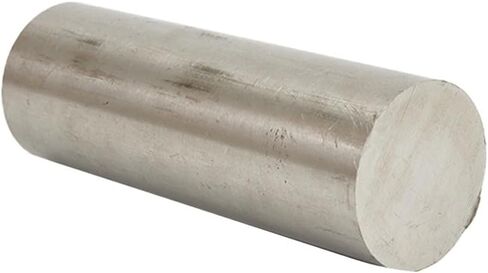قضيب دائري من سبيكة TC4 من الدرجة 5 قطر 35 مم وطول 100 مم قضيب Ti-6Al-4V عالي القوة مقاوم للحرارة لمشاريع مخرطة CNC للطيران الفضائي، فضي in Kuwait
