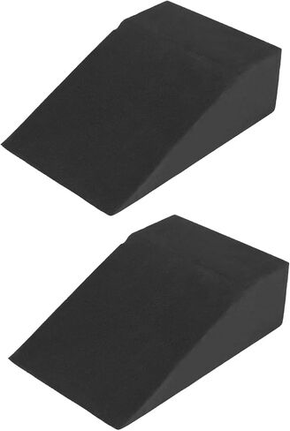 Pack of 2 Squat Wedge Block for Elevated Heel Squats and Deadlifts - Improve Mobility, Balance, and Strength - Non-Slip in Saudi Arabia
