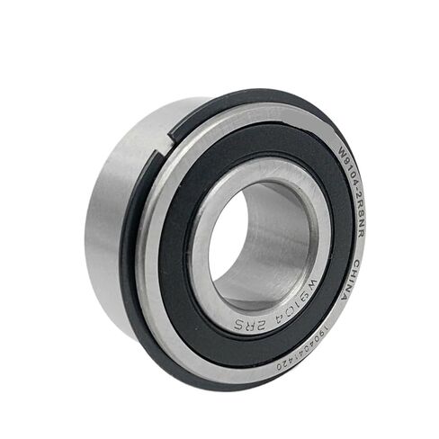 W9104-2RSNR W9104-2RS 19.05X42X17.462 Single Row Deep Groove Ball Bearing with Groove and Snap Ring in Kuwait
