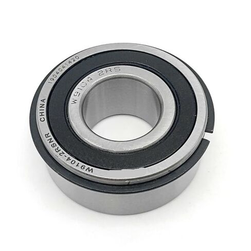 W9104-2RSNR W9104-2RS 19.05X42X17.462 Single Row Deep Groove Ball Bearing with Groove and Snap Ring in Kuwait