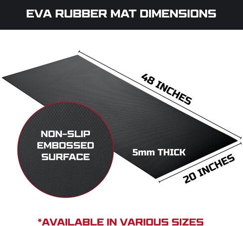 حصيرة طاولة العمل ONREVA مقاس 20 × 48 بوصة، حصيرة عمل مطاطية EVA، تحمي سطح طاولة العمل الخاص بك، وسادة شديدة التحمل لأعلى صندوق الأدوات، الطاولة، محطة الأدوات، بطانة غطاء عربة الخزانة المتدحرجة، 48 بوصة × 20 بوصة بسمك 5 مم in Kuwait