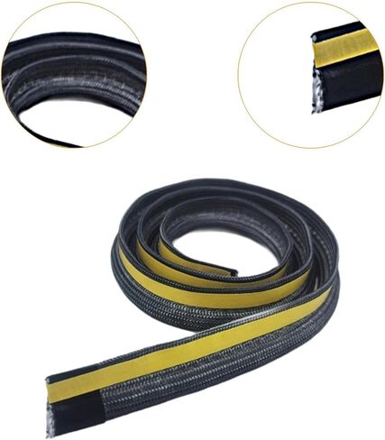 Flat Gasket Tape,Flat Door Glass Gasket,High Performance,Fireplace Tape Seal, 300cmx1cmx1cm in Kuwait