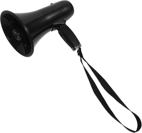 Kisangel Portable Bullhorn Megaphone with Recording Lightweight Cheer Megaphone for Sports Games Rallies and Emergency Announcements for Cheerleaders and Fans in Kuwait