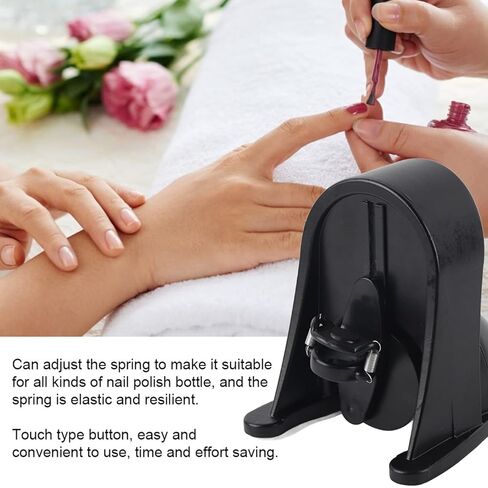 Ejoyous Nail Polish Shaker Mixer المحمولة هلام السائل آلة اهتزاز الزجاجة | أداة احترافية لطلاء الأظافر شاكر (قابس أمريكي) in Kuwait