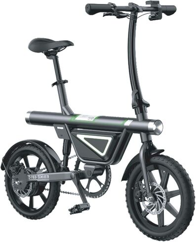 Electric Bike for Adults,Foldable E-Bike 500W Peak, 36V 7.8AH Battery, 22MPH, 15 Miles Range, Folding EBike, Adult Electric Bicycles for Daily Commuting/Leisure,Electric Bike 14 inch Tires in Kuwait