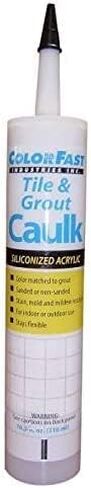 Color Fast Caulk Matched to Custom Building Products (Walnut Sanded) in Kuwait