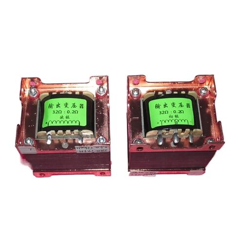 Amplifier Output Transformer 0.2Ω Internal Resistance Aluminum Tape Headphone Balanced Output Transformer, Frequency Response 20-43KHZ -1.8DB, 50-26KHZ-0.6DB in Kuwait