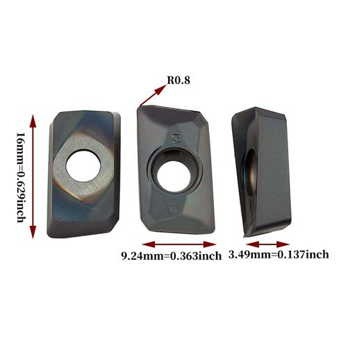 BAP400R 63-22-4T قاطعة الطحن للوجه 63 مللي متر/2.48 بوصة مع 10 قطعة APMT1604PDER DP نهاية مطحنة الوجه قاطعة الطحن إدراجات الطحن in Kuwait