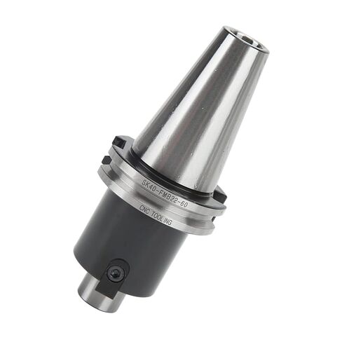 Eujgoov SK40-FMB22-60 حامل مطحنة الوجه لنقش مخرطة CNC، 40Cr سبيكة فولاذية حامل مطحنة الوجه أداة تمديد ساق الطحن مع ثبات جيد in Kuwait