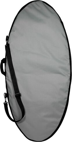 Wave Zone Skimboard Bag, Padded Canvas with 3/4 Zipper, Shoulder Strap, USA Made in Kuwait
