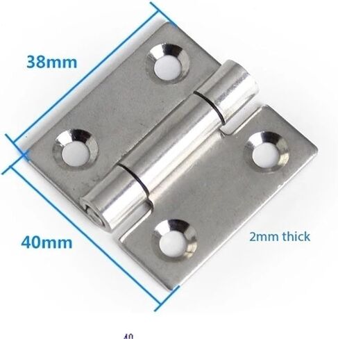 Hardware HT3139 Mirror Polished Hinges Machinery Cabinets Cabinet Body Fan-Shaped 1Pcs in Kuwait