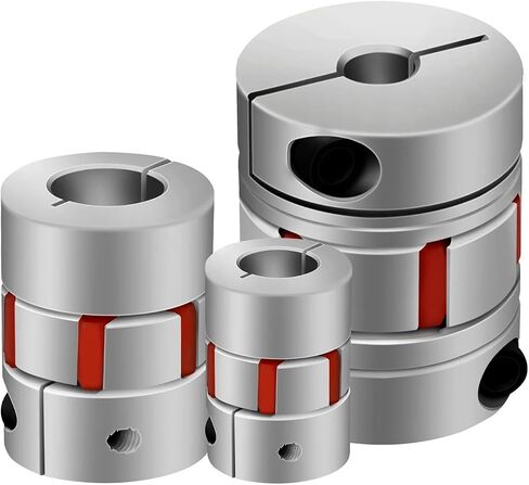 1pc BW Three Jaws D25L30 Coupler Aluminium Plum Flexible Shaft Coupling Motor Connector CNC Flexible Couplings 5/6/6.35/8/10/12mm(6.35x6.35) in Kuwait