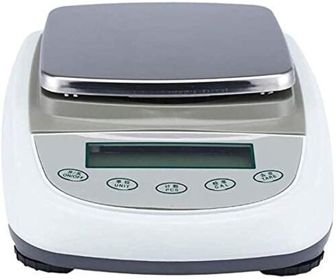 Electronic Digital Scales Kitchen Scale Laboratory Precise Analytical Balance Precise 0.01G for Chemical Minerals Experiment Spin Teaching(5kg/0.01g) in Kuwait