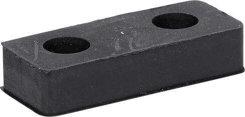 MARSHALLTOWN Aluminum Folding Bench Replacement Parts, Rubber Foot Only, Assembled in USA, 032-073 in Kuwait