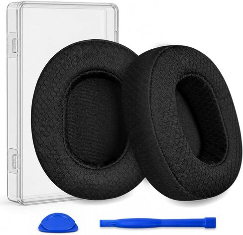 منصات الأذن البديلة لـ Skullcandy Crusher Wireless و Crusher Evo و Crusher ANC و HESH3 و Heshevo و Heshanc ومكافحة ANC ووسائد الأذن تغطية أكواب الأذن (Green) in Kuwait