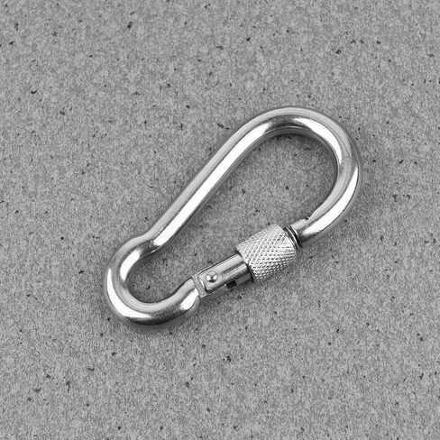 Holibanna Stainless Steel Hook Anchor Plate with Screws for Heavy Duty Screw Fixing, Sturdy Hammock Hook Suitable for Indoor and Outdoor Chairs in Kuwait