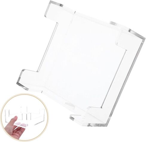 Gatuida Acrylic Vertical Napkin Dispenser and Table Napkin Holder Desktop Tissue Box with Four-sided Recessed Design for Kitchen, Bathroom, and Dining Use in Kuwait