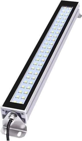 AC100-230V Workshop Lathe Working Lights Industrial Machine Tool Work Light Waterproof Sewing Lighting Aluminum Alloy Lamps(DC 24-36V,22cm White Light) in Kuwait