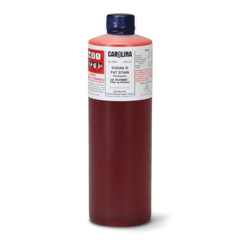 Sudan III, Fat Stain, Herxheimer, Laboratory Grade, 500 mL in Kuwait