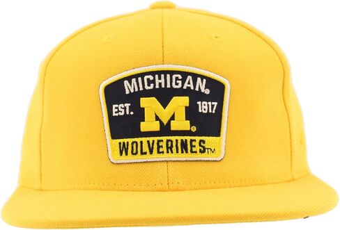 قبعة Michigan Wolverines مرخصة رسميًا من الرابطة الوطنية لرياضة الجامعات (NCAA) M15Z Switchback، لون ثانوي، متوسط in Kuwait