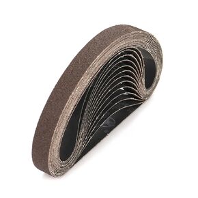 20X520mm Sanding Belt Sander Accessories Abrasive for Metal Wood Furniture Grinding Suitable for Pneumatic Sander 10pcs(40_20 X 520 MM) in Kuwait