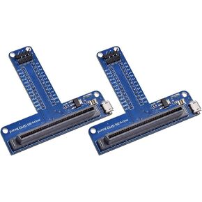 2X T-Type Expansion Adapter for Microbit Breadboard Python Graphical Programming Interface for Microbit in Saudi Arabia