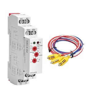 GRL8 Liquid Level Control Relay Electronic Liquid Level Controller 10A AC/DC24V-240V(GRL8-02 with Sensor) in Kuwait