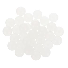 Generic 200pcs PP Plastic Bearing Balls 1/2" (12.7mm) Solid Plastic Balls, Precision Bearing Ball, White in Kuwait
